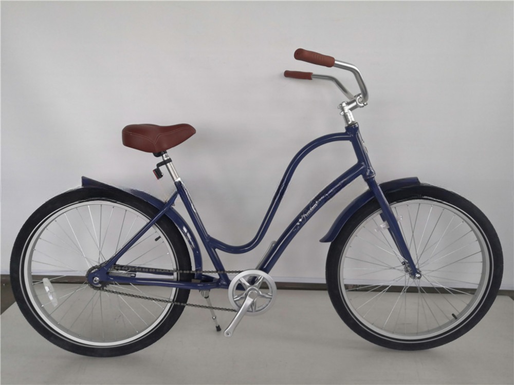 26x3 inch Unisex Step Through Aluminum Frame 3 Speed Beach Cruiser Bike for Rent in USA
