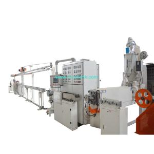 China 100mm Outdoor Cable Manufacturing Equipment PE PVC With PLC System Electric Wire Extrusion Machine Copper Conductor wholesale