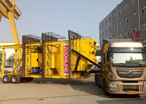 China Professional 120tph Mobile Asphalt Batch Plant For Highway Construction wholesale