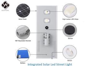 China IP67 Solar Powered Street Lights 50W 3 Years Warranty wholesale