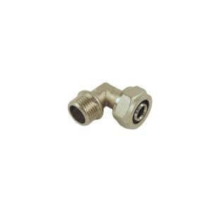 China CE Certifcation Compression Pipe Fittings 90 Degree Elbow Male Thread wholesale