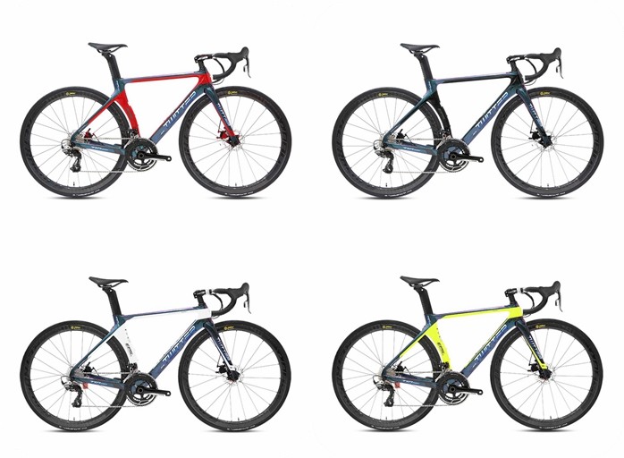 Full Inner Cable Carbon Fiber Road Bike Carbon Integrated Handlebar Carbon Wheels 700c