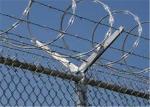6 Strand 45° Barb Wire Arm For Chain Link Fence