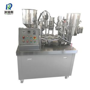 China Soft 100 To 1000ml Tube Filling Sealing Machine Cream Shampoo wholesale