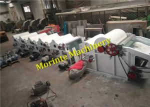 China Morinte knitted fabric waste recycling machine 8 rollers Chinese factory wholesale