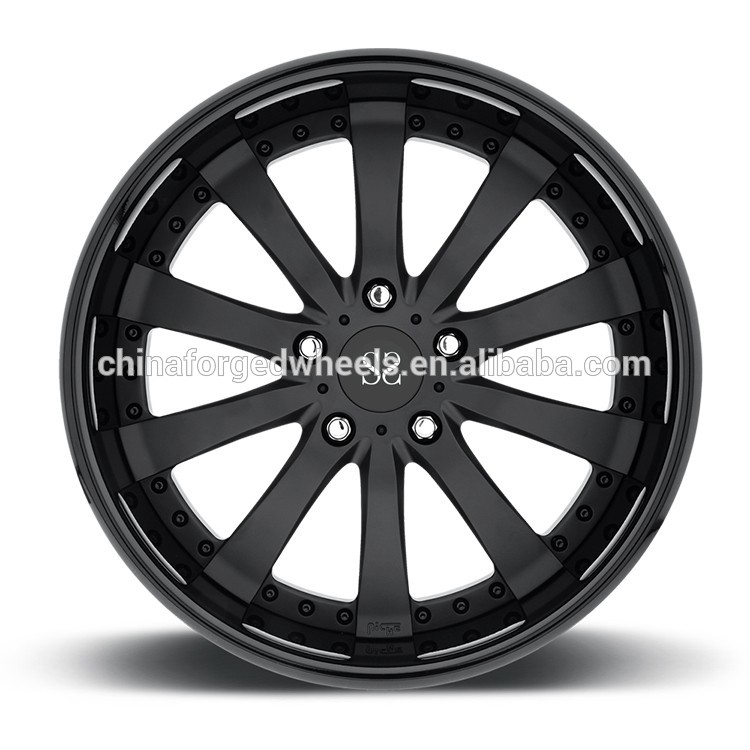 Gloss Black Customized Alloy Rims 22 For Land Rover 2-Piece Forged rims 5x120 5x108