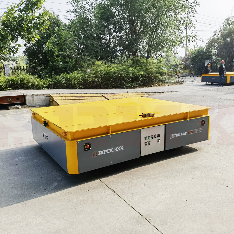 10 Tons Battery Transfer Trolley With Hydraulic Lifting Function