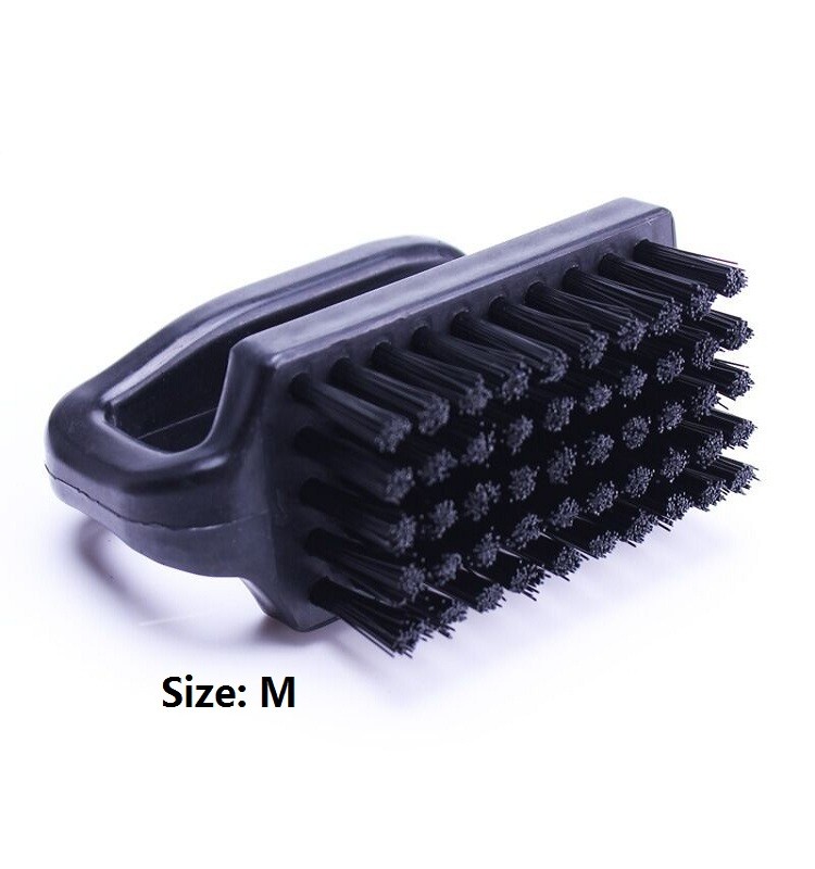 Black U Shape Anti Static Esd Brush Conductive Plastics For Cleanroom