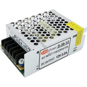 China 38W 3.2A 12V LED Driver LED Light Strip Signboard Light Power Supply 50 60Hz wholesale