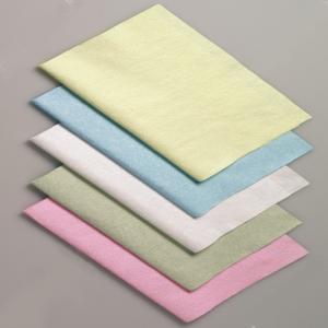 China Color Creped Woodpulp Spunlace Nonwoven Fabric For Medium - Heavy Duty Oil wholesale