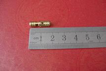 China wooden boxes small solid Cylinder brass hinge wholesale