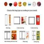 VFFS Liquid Filling And Sealing Machine 40bags/min Coconut Oil Pouch Packing