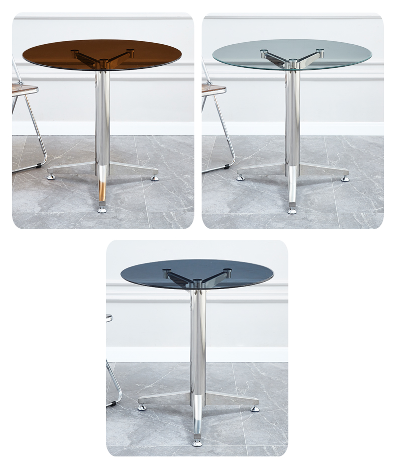 Pub Small Bistro Glass Table And Chairs Set 4 Seater Crystal Acrylic Folding