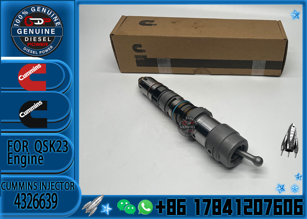 4326639 Original QSK23 QSK60 QSK19 Diesel Fuel Injector 6560-11-1114 4088420 4077076 4062090 4902827 4326639