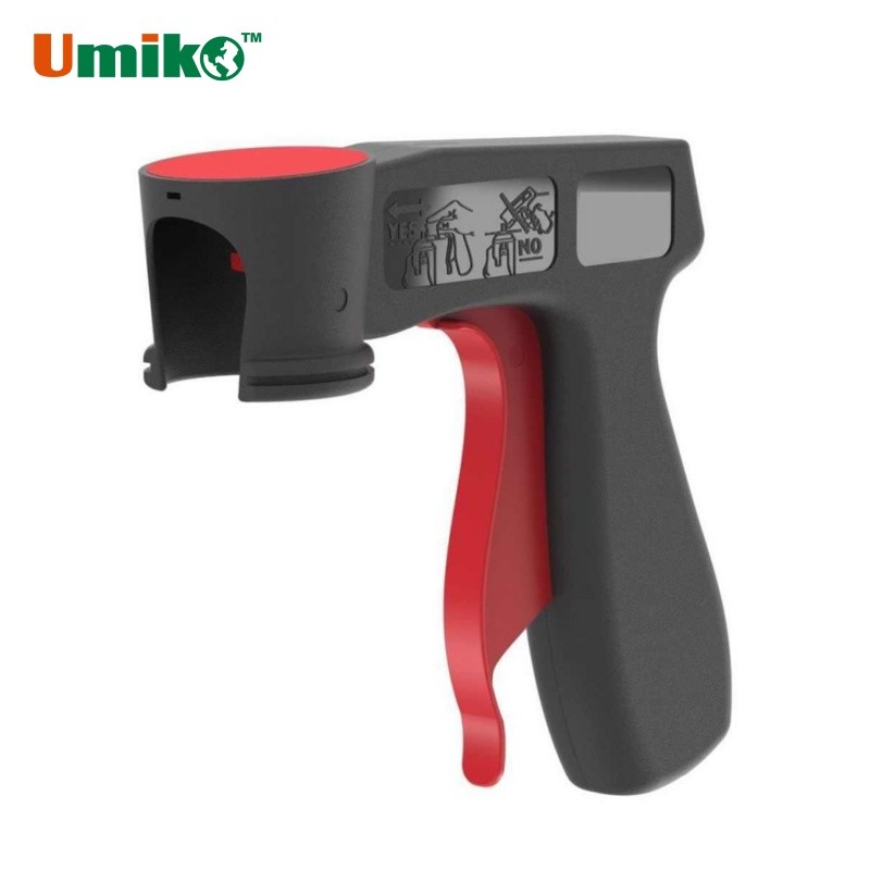 China Customizable Ergonomic Spray Paint Gun Handle For Aerosol Control wholesale