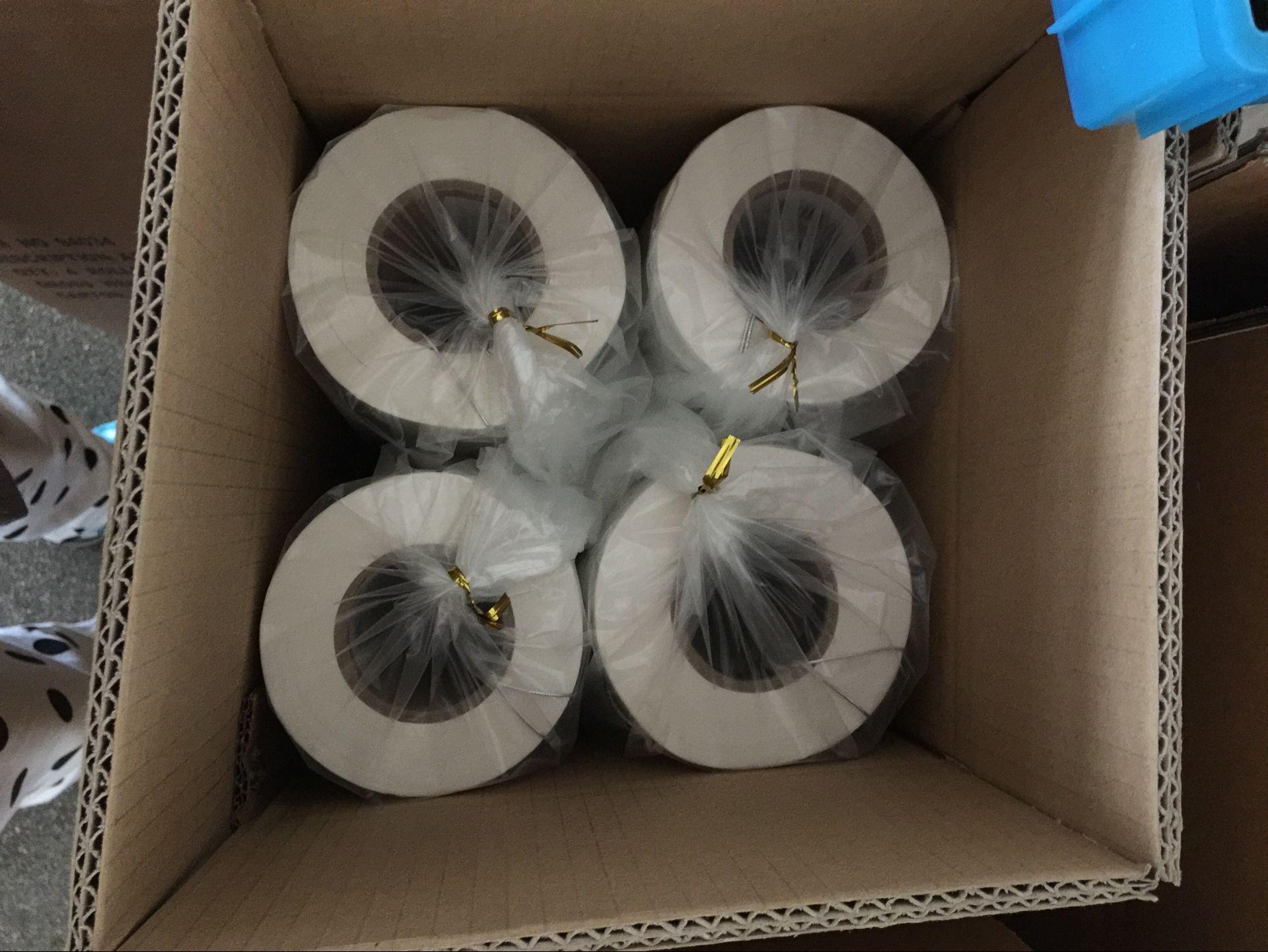 100-152cm Width Two Side Easy Tearaway Non Woven Interlining for Precise Embroidery