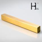 Rustproof Brass Square Bar Stock Smooth Surface Square Brass Rod