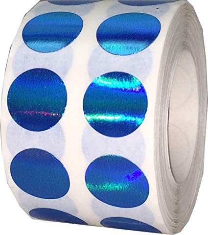 Waterproof 2D 3D Round Roll Hologram Authentic Stickers