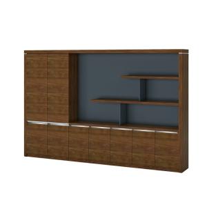 China 3400*400*2200mm Office Bookcase Cabinet With V Shaped Handle​ wholesale