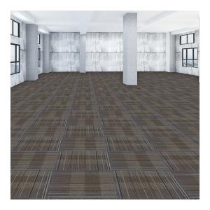 China PVC Backed Office Removable Nylon Carpet Tiles 50cm*50cm wholesale