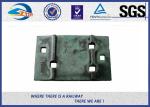 Rail Fasteners Railroad Tie Plates Oxide Black Guide Plate Casting Technology