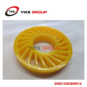 China YK-130x65x25 Yellow Sun Wheel for printer slotter machine wholesale