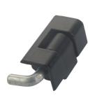 Bright Chrome Window Door Hinges Commercial Adjustable Waterproof