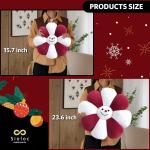 Flower Pillow,Flower Shaped Throw Pillow Christmas Decor Flower Floor Pillow