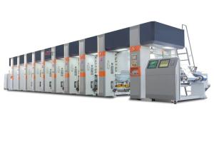 China Heat transfer paper printing machine gravure roto high speed press intaglio rotogravure for t shirt wholesale