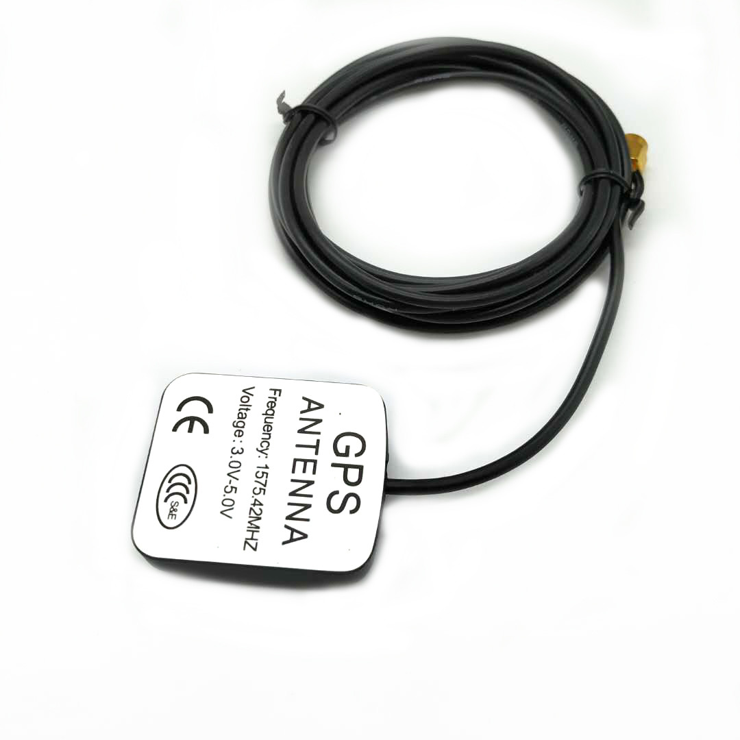Waterproof GPS Antenna For Car 28db SMA Male Plug Aerial Extension Cable 50W