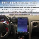 VIKNAV 13.6" Car Radio For Nissan Skyline GTR 2008- 2017 Wirless Carplay GPS