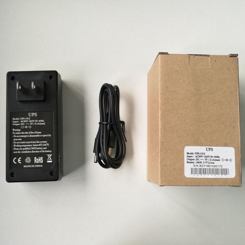 mini ups 5v 2a ups power supply for security mini small size ups