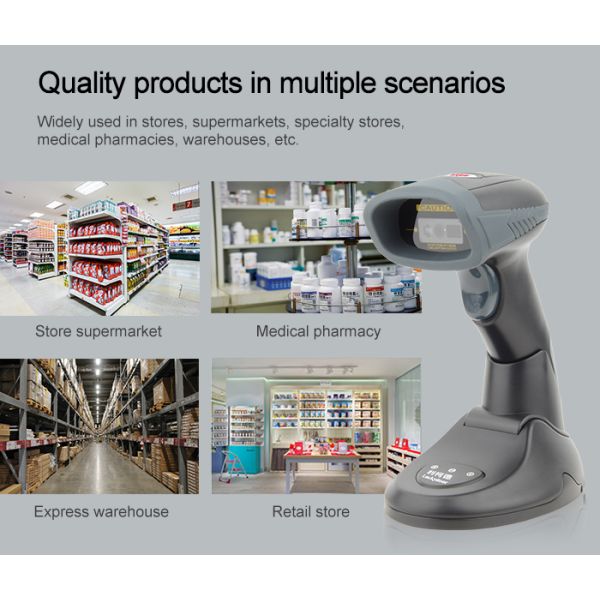 Wireless Barcodes Scanner From Luckydoor Pos Scanners Manufacturer in China