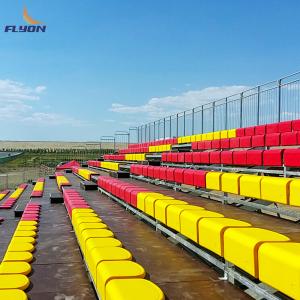 China Aluminum Outdoor Bleachers With Customizable Seating Metal Bleachers wholesale