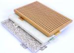 Anti Humidity Perforated Aluminium Facade Plate Fluorocarbon Coating