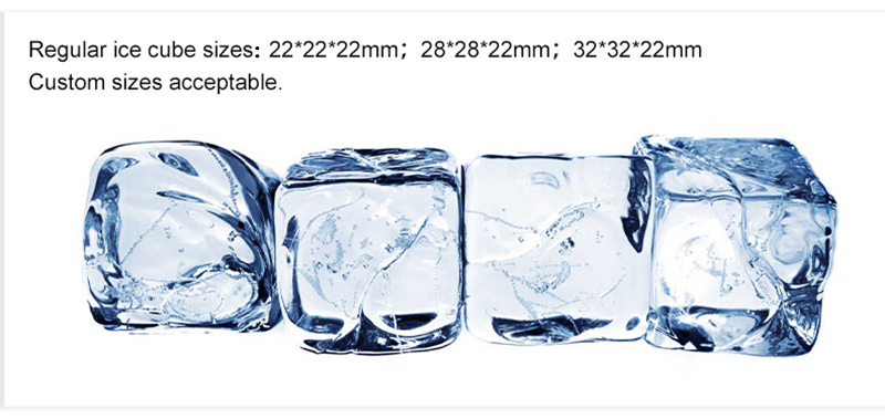 30kg Daily LZ-60 Cube Ice Machine for Home Automatic Ice Cube Manufacturing