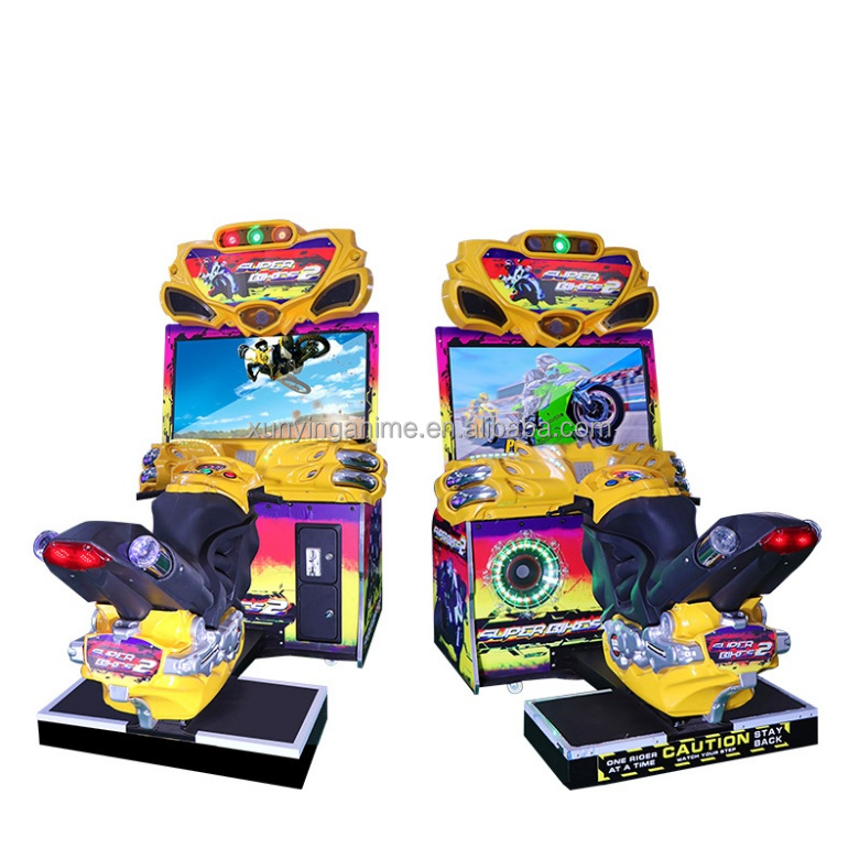 Super Bike Car Motorcycle Driving Arcade Machine Simulator 2FF Motor