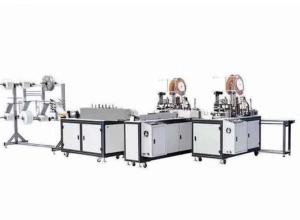 China Double Edge 1000 KG Earloop Mask Producing Machine wholesale
