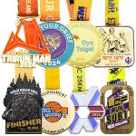 Marathon Running Sports Medal Custom Award Medal Bronze Plated