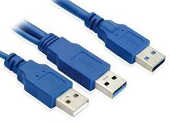 China USB3.0 Y cable,male to male 1m wholesale