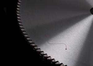 China Colophony Plastic Cutting Saw Blade TCT Cutter With Anti-shock Slot 305x2.0x120mm wholesale