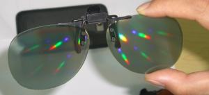 China Full Color Plastic Frame 3D Fireworks Glasses Diffraction Lense Disposable wholesale
