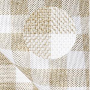 China Checkered Fashion Fabric Swatches CA32s 151gsm Cotton Acrylic Blend Material wholesale