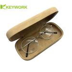 Metal Portable Primary Color Style Vintage Oil Wax PU Leather Stylish Eyewear