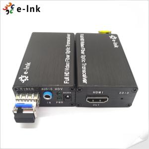 China 20km HDMI Fiber Optic Extender with External Stereo Audio wholesale