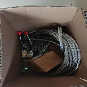 China Heavy Duty Steel Auto Lift Cable Dia 6mm With Strong Toughness wholesale