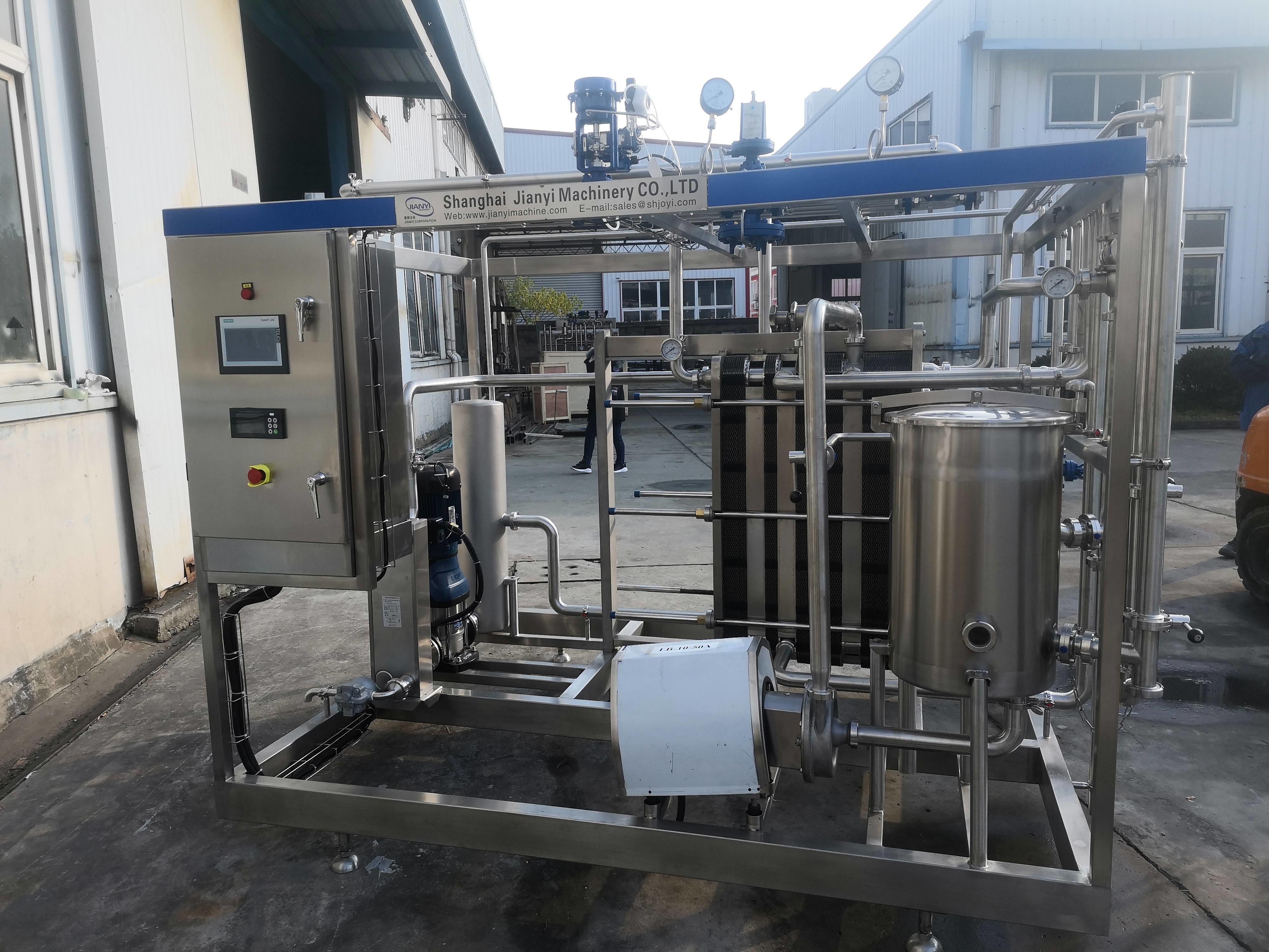 Customized CIP System Clean In Place Condensed Milk Production Line For Dairy Production Line