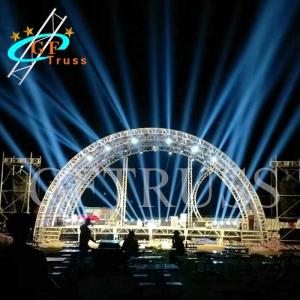 China Arch Aluminum Roof Truss System With Canopy Fashion Show Use wholesale