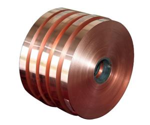China Red Electrical Components Copper Strip with ±0.1mm From China wholesale