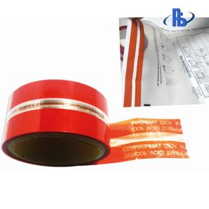 China Anti Tamper Security VOID Tape For Shipping Courier Services / Banks wholesale